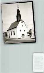 61381 W6382 Köppern , Taunus FOTO KEINE AK Ev. Kirche Ort handschrfitlich Foto Original aus Archiv eines Ansichtskartenverlags