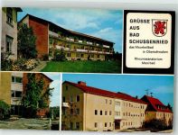 88427 W7953 Bad Schussenried - Rheuma-Sanatorium