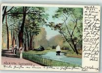 50667 W5000 Köln Sachsenring 1902 Lithographie Sachsenring