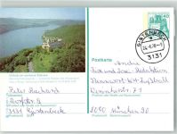Waldeck Schloss 1978 Ganzsache Edersee