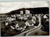 66111 W6600 Dudweiler , Saar Foto AK Hochhäuser Neubauviertel