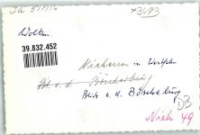 33039 W3493 Nieheim FOTO KEINE AK Foto Original aus Archiv eines Ansichtskartenverlags Ort handschriftlich