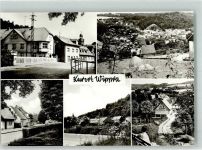 06543 O4721 Wippra Foto AK Bahnhofstrasse Stadtweg