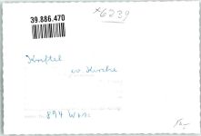 65830 W6239 Kriftel FOTO KEINE AK Ev. Kirche Ort handschriftlich Foto Original aus Archiv eines Ansichtskartenverlags