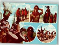 Kenia Schwarzafrikan. Erotik Foto AK