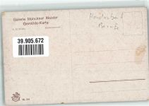 Frau sign. Wirth A.M. EMM Nr.349 Nähen Künstlerkarte