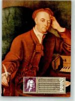 Bach Händel Schütz Ehrung Sondermarke Händel, G.F.