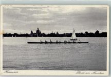 W3000 Hannover Maschsee Achter Rudern 1938
