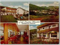 35683 W6340 Donsbach KEINE AK Cafe Pension Henrich Werbung