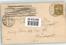 Frau Mann Nähmaschine 1904