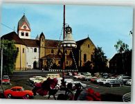 56170 W5413 Bendorf , Rhein - Pfarrkirche St. Medardus mit Kirchplatz