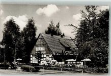 38685 W3394 Wolfshagen im Harz Foto AK Gasthaus Im Tannengrund Auto Oldtimer