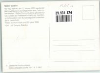 Walter Eucken Politik Deutschland Philatelie Maximum AK