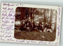Apenrade Aabenraa 1904 Privatfoto AK Gruppenfoto Ort lt. Stempel