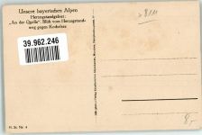 82431 W8111 Herzogstand - Schutzhütte an der Quelle oberhalb des Kochelsees
