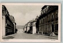 02747 O8709 Herrnhut Foto AK Am Platz