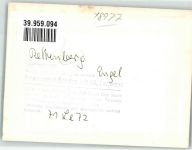 87549 W8977 Rettenberg , Oberallgäu FOTO KEINE AK Pension Engel Ort handschriftlich Foto Original aus Archiv eines Ansichtskartenverlags