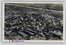 84130 W8312 Dingolfing - original Fliegeraufnahme Erhaltung: Eingerissen