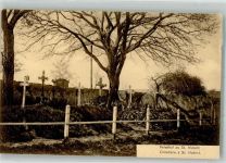 Saint Hubert Foto AK Denkmal Friedhof St. Hubert