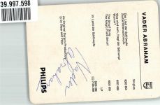 Vader Abraham Autogramm Schlagersänger FOTO KEINE AK