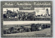 08491 O9804 Netzschkau - Teilansichten
