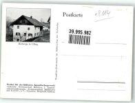 W8114 Uffing a. Staffelsee sign. Wurm Armin Wandfries D.J.H.V.Herberge Jugendherberge Künstlerkarte