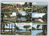 38678 W3392 Buntenbock - Teilansichten, Badeteich, Pixhaier Mühle, Sumpfteich, Campingplatz