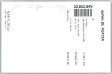 du Porter, Gavin , signiert Schlagersänger