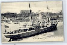50400 Granville - Hafen, Schiff
