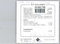 Kramer, Su , signiert Schlagersänger