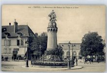 10000 Troyes - Monument des Enfants de l'Aube, Bahnhof