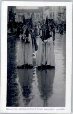 Malaga - Prozession, Foto-Karte