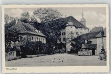 97353 W8714 Wiesentheid - Gänse , Marktplatz