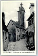 97332 W8712 Volkach - Unterer Graben, Turm