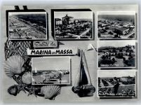 54037 Marina di Massa - Strand, Segelboot