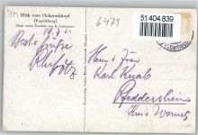63679 W6479 Schotten , Hess Künstlerkarte Blick vom Hoherodskopf sign. K.Lindegreen