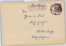 19322 O2901 Wentdorf - Landpoststempel Wentdorf