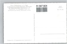 95691 W8591 Hohenberg a d Eger - Burg Hohenberg