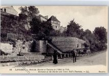 52200 Langres - Porte du Marche et Fontaine de l Hotel de Ville