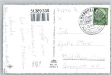74736 W6969 Hardheim , Odenw 1958 - Schloss Marstall Kirche
