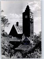 35423 W6302 Lich , Hess - Kirche Wehrturm
