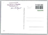 71111 W7035 Waldenbuch - Gasthaus Zum Schatten