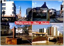 63322 W6074 Ober-Roden - Kirche Rathausplatz Marktplatz