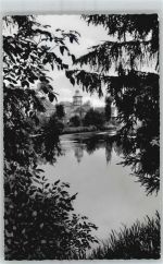 34613 W3578 Ziegenhain , Hess - Wallgraben mit Schloss