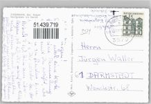 34613 W3578 Ziegenhain , Hess - Wallgraben mit Schloss
