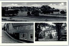77972 W7638 Mahlberg , Baden - Schloß Mahlberg Cafe Handlung Karl Friedrich
