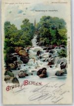 W1000 Berlin, unsortiert Victoria-Park HGL 1899 Lithographie
