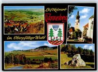 92723 W8481 Tännesberg - Kirche Gedenkstein