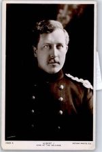 König Albert I. Adel Belgien Foto AK