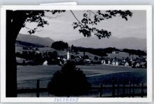 87477 W8961 Sulzberg , Allgäu Foto AK Dorfkirche Blick ins Dorf